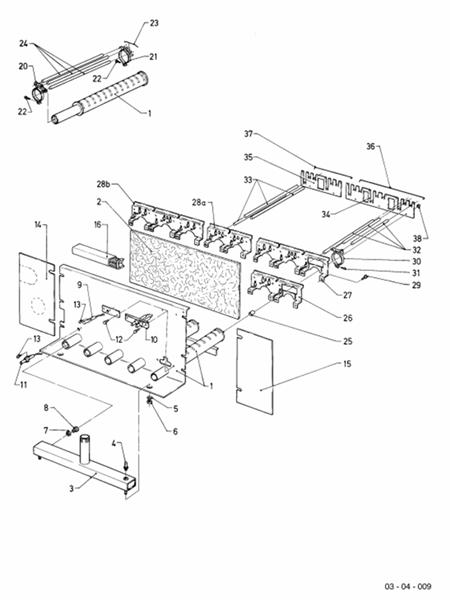 Exploded Diagram for BURNER