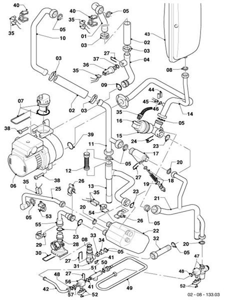Exploded Diagram for CONNECTION PARTS