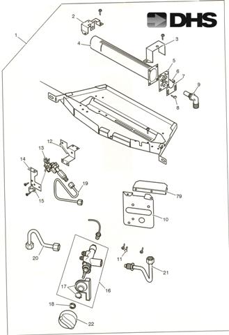 Exploded Diagram for HEAT ENGINE