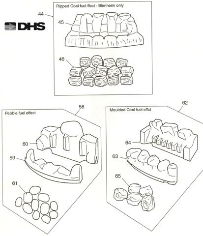 Exploded Diagram for CERAMIC FUEL EFFECT