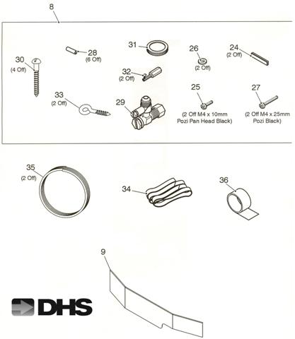 Exploded Diagram for ACCESSORIES
