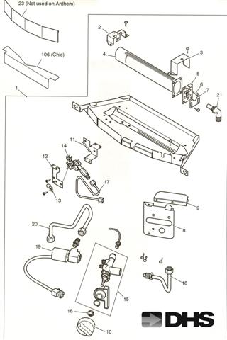 Exploded Diagram for HEAT ENGINE