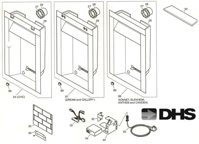 Exploded Diagram for HOTBOXES