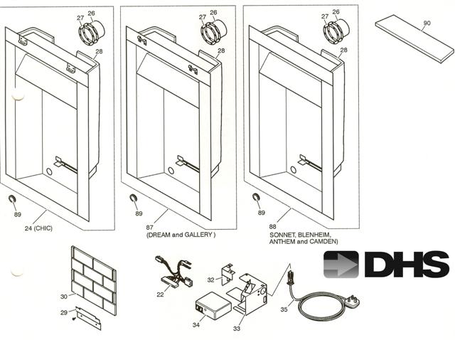 Exploded Diagram for HOTBOXES