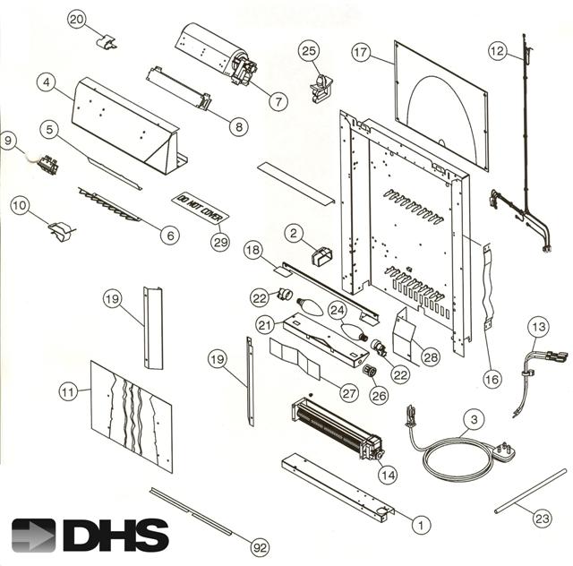 Exploded Diagram for HEAT ENGINE