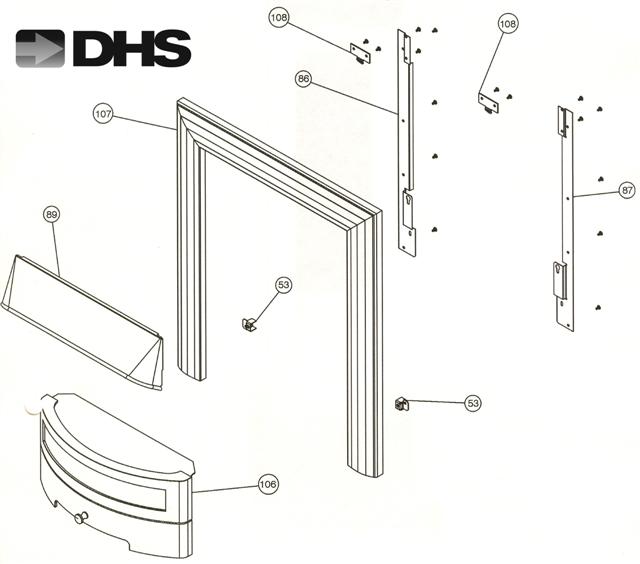 Exploded Diagram for FASCIA