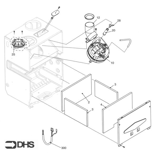 Exploded Diagram for FAN ASSY
