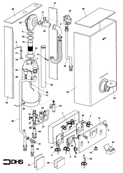 Exploded Diagram for COMPLETE MODEL