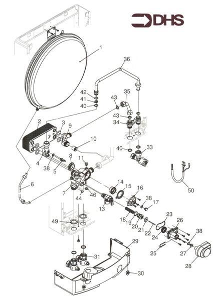 EXPANSION VESSEL - PUMP ASSY logo