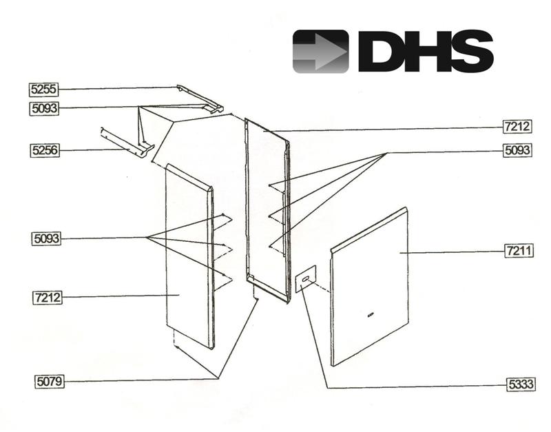 Exploded Diagram for OUTER CASING