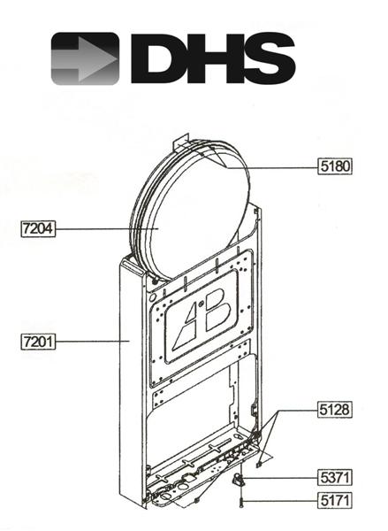 Exploded Diagram for MAIN FRAME EXPANSION VESSEL