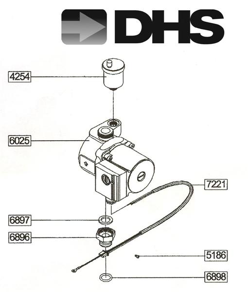 Exploded Diagram for CIRCULATING PUMPS.