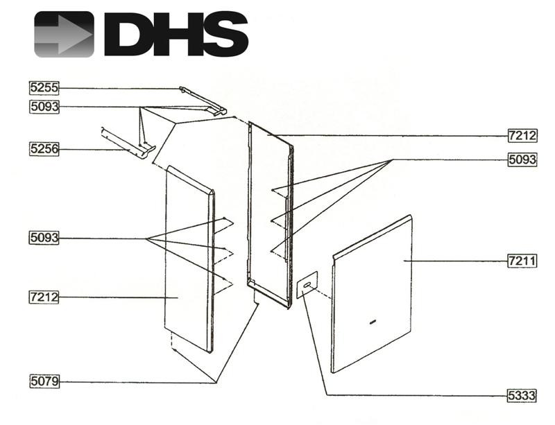 Exploded Diagram for OUTER CASING