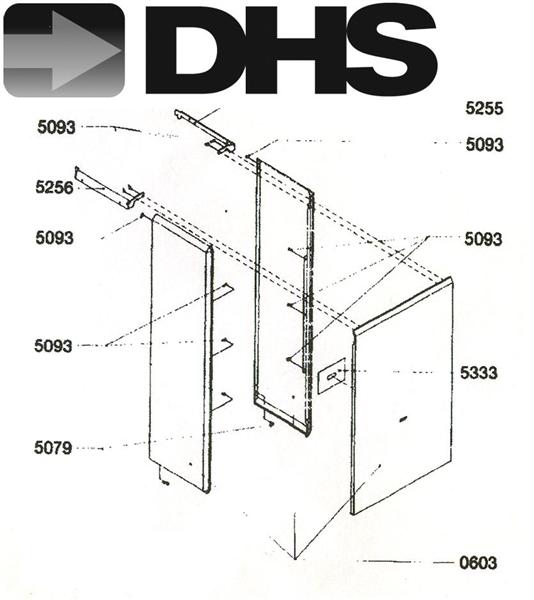 Exploded Diagram for OUTER CASING