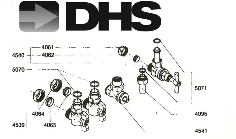 Exploded Diagram for TAPS AND CONNECTION PIPES.