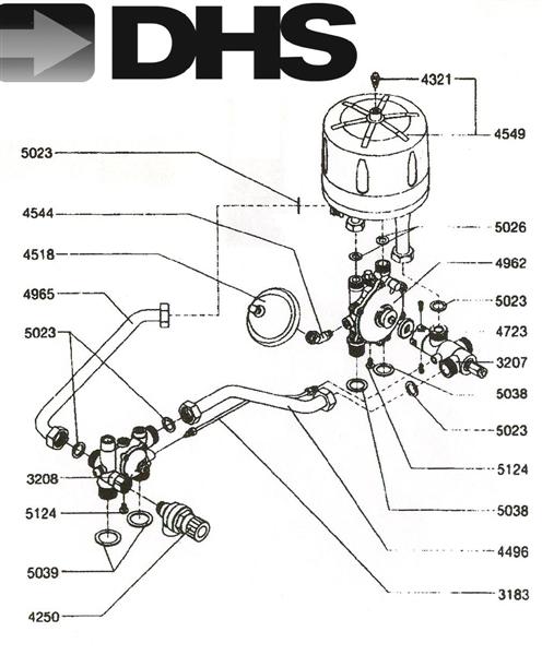 Exploded Diagram for HYDRAULIC