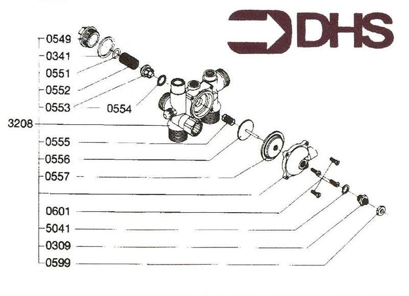 Exploded Diagram for C H MANIFOLD WITH AUTO BY-PASS