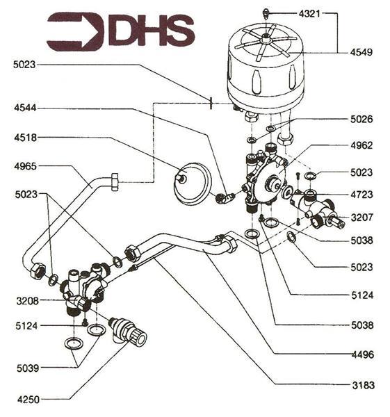 Exploded Diagram for HYDRAULIC