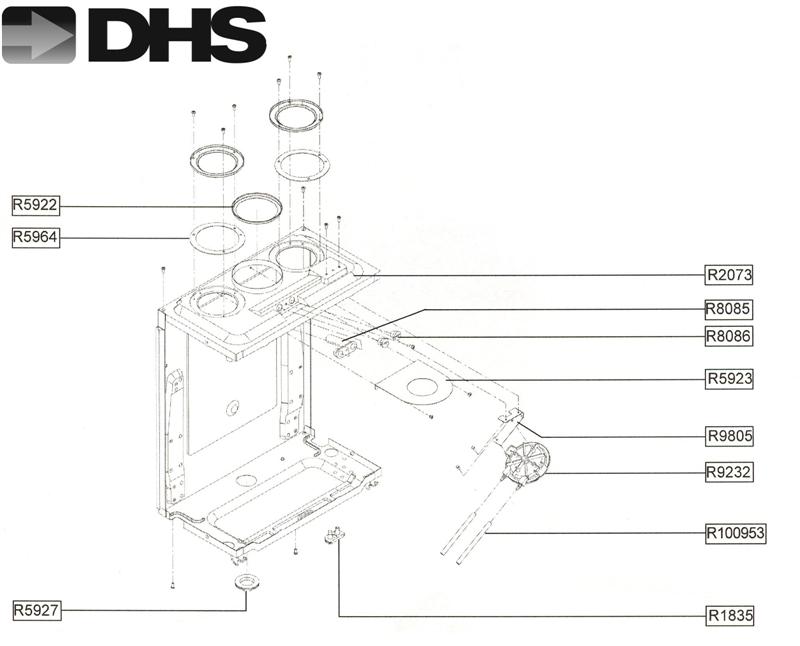 Exploded Diagram for SEALED CASE