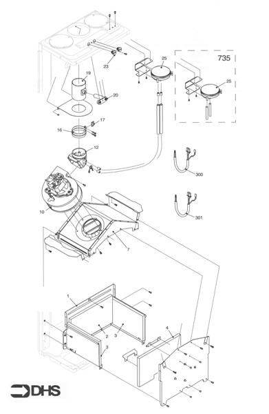 Exploded Diagram for FAN ASSY