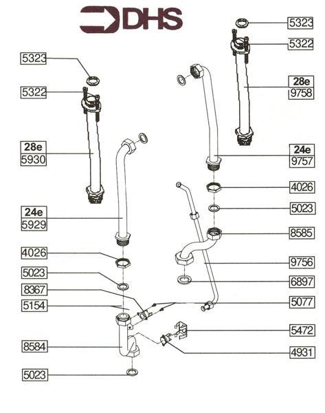 Exploded Diagram for CONNECTING PIPES