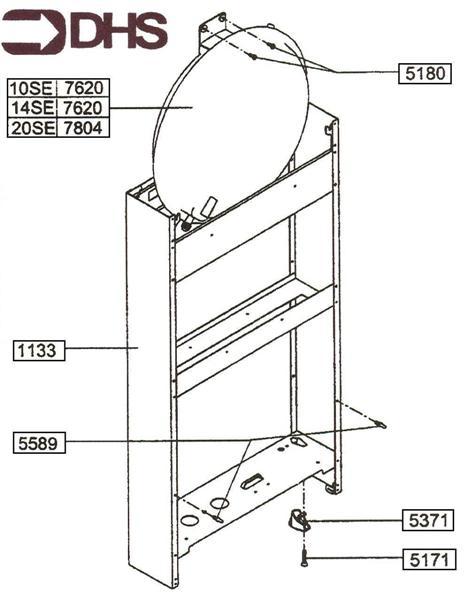 Exploded Diagram for EXPANSION VESSEL