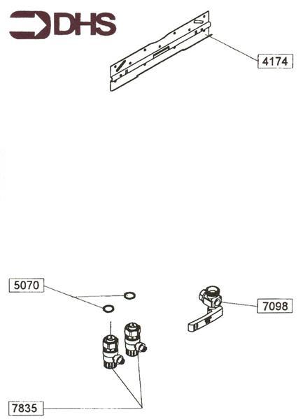 Exploded Diagram for PIPEWORK
