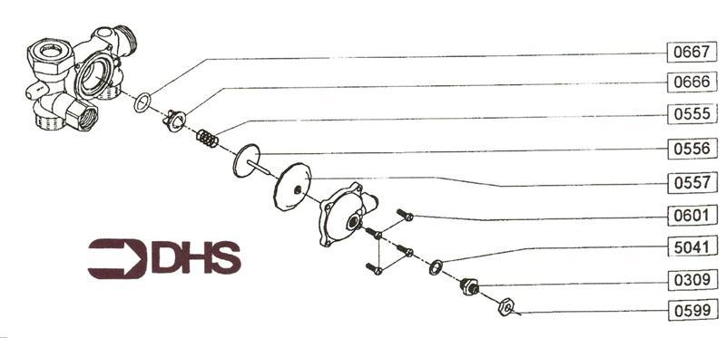 Exploded Diagram for FLOW MANIFOLD BREAKDOWN