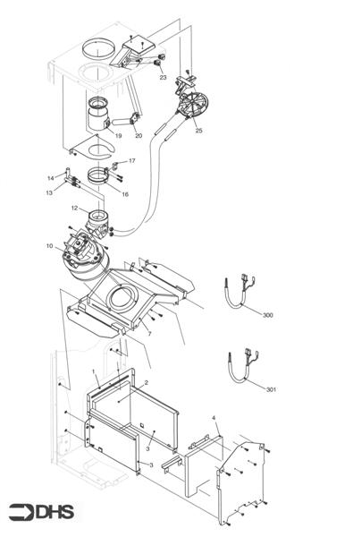 Exploded Diagram for FAN ASSY