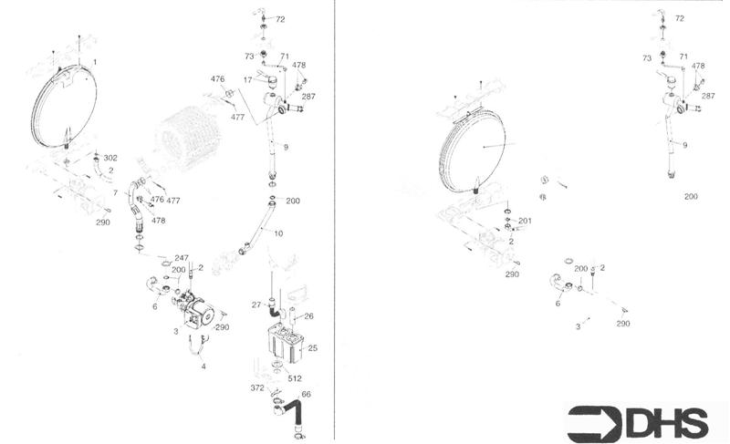 Exploded Diagram for EXPANSION VESSEL - PUMP