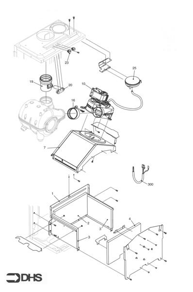 Exploded Diagram for FAN ASSY