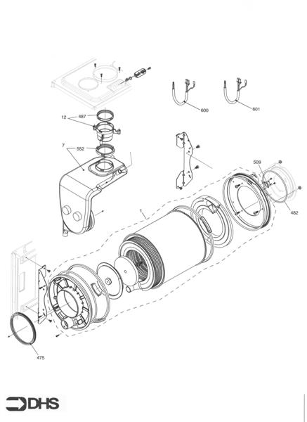 Exploded Diagram for CONDENSOR ASSY