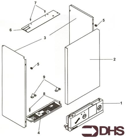 Exploded Diagram for CASING