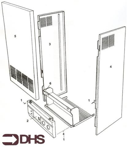 Exploded Diagram for CASING
