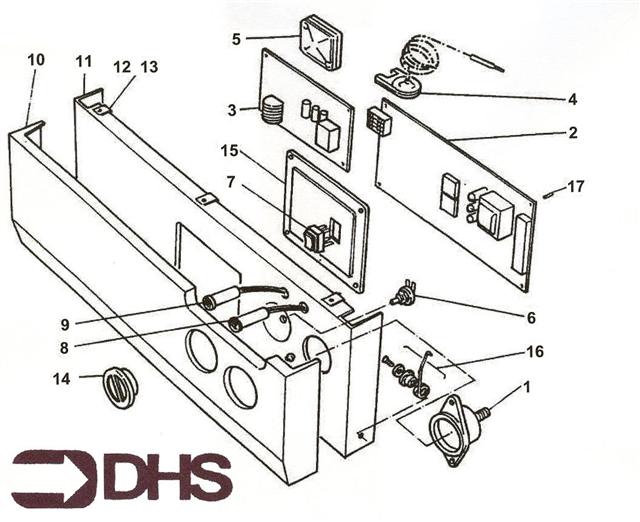 Exploded Diagram for ELECTRICAL BOX ASSEMBLY