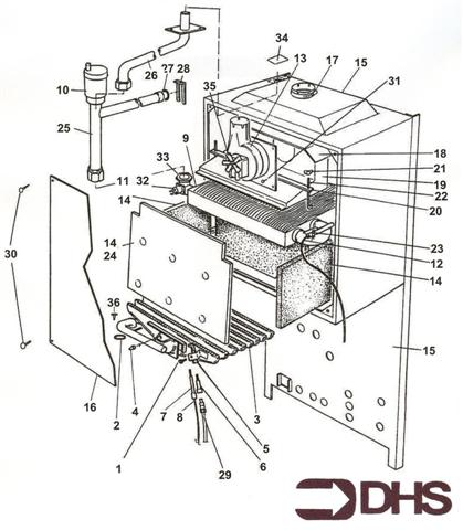 Exploded Diagram for SUPERSTRUCTURE