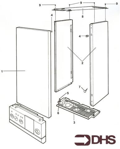 Exploded Diagram for CASING