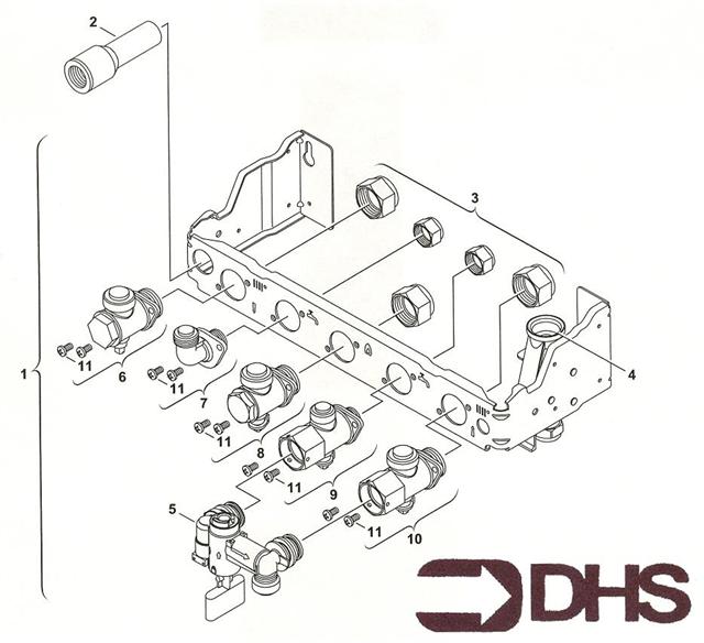 Exploded Diagram for MOUNTING PLATE