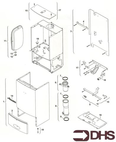 Exploded Diagram for SHEET METAL