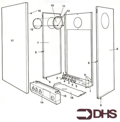 Exploded Diagram for CASING