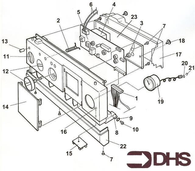 Exploded Diagram for ELECTRICAL BOX ASSEMBLY