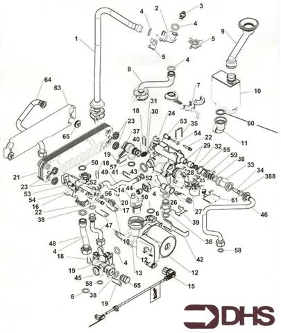 Exploded Diagram for HYDRAULIC'S ASSEMBLY