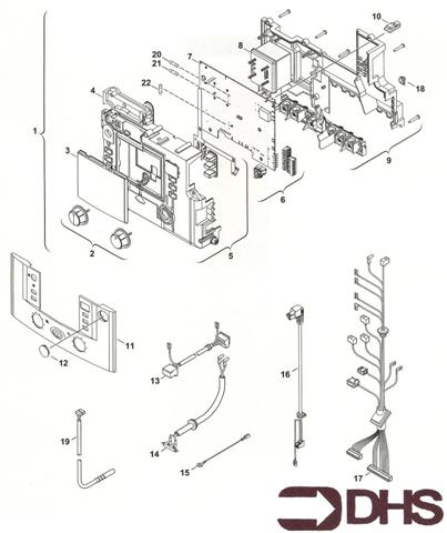 Exploded Diagram for CONTROL BOX
