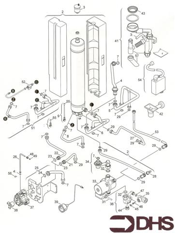 Exploded Diagram for PUMP/HYDRAULIC VALVE