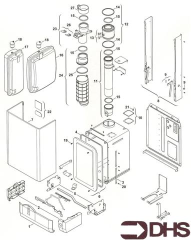 Exploded Diagram for SHEET METAL