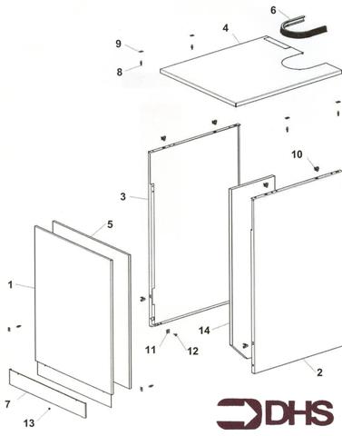 Exploded Diagram for GAS VALVE