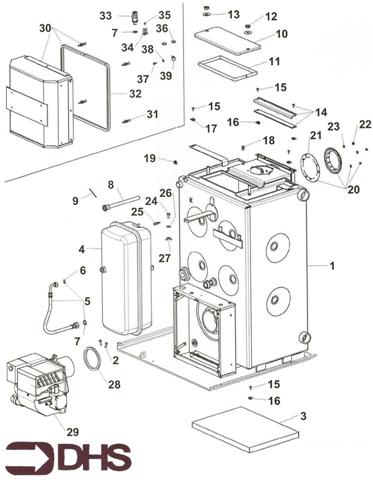 BOILER BURNER ASSY logo