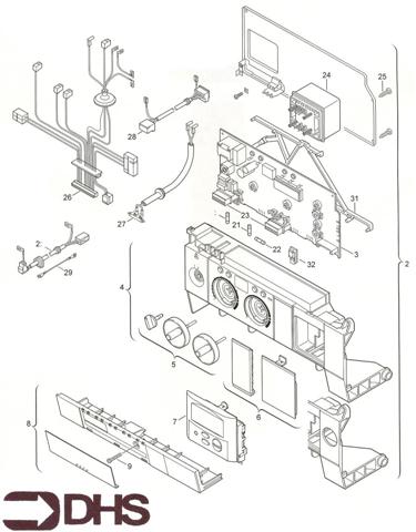 Exploded Diagram for CONTROL BOX