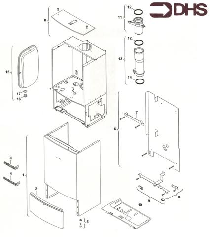 Exploded Diagram for SHEET METAL
