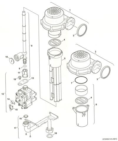 Exploded Diagram for GAS VALVE
